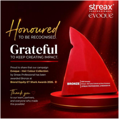 EVOQUE Collection Brand Equity ET Shark Bronze Award
